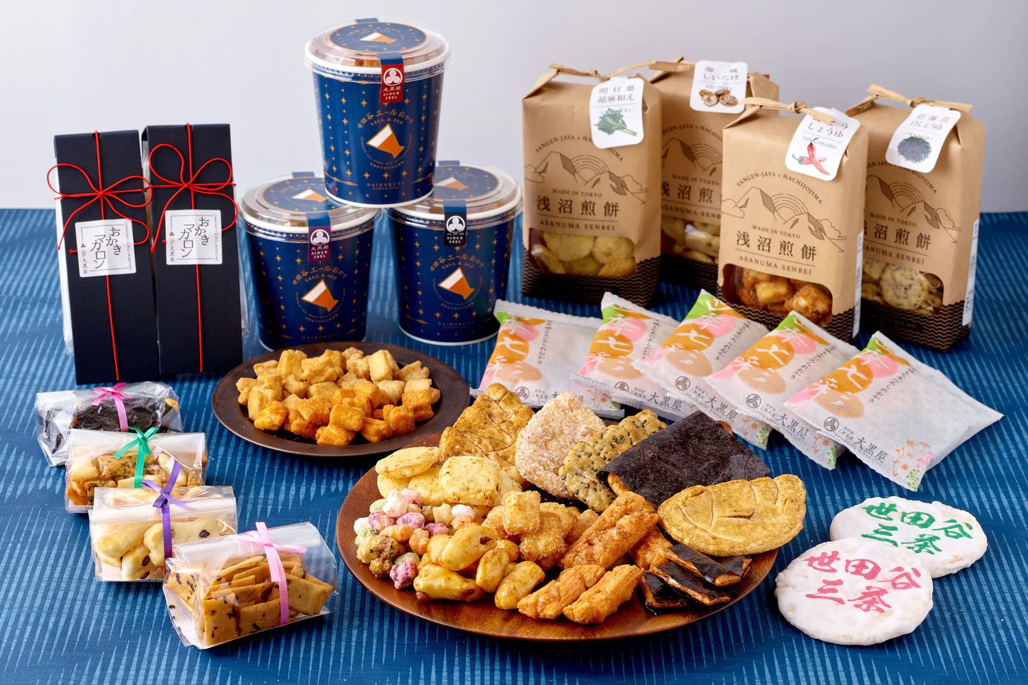 せんべい・おかき・あられのお菓子手土産は世田谷区三軒茶屋の大黒屋