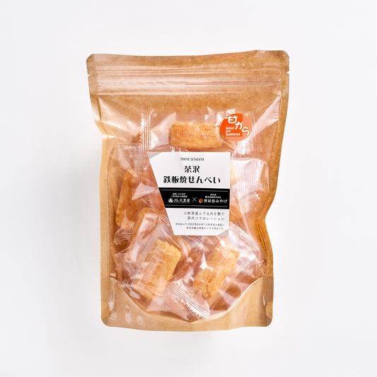 茶沢 鉄板焼せんべい 甘辛